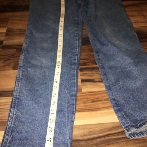 Vtg ACTION WEST Stretch Denim Jeans sz 10 High Wai - Picture 3 of 8
